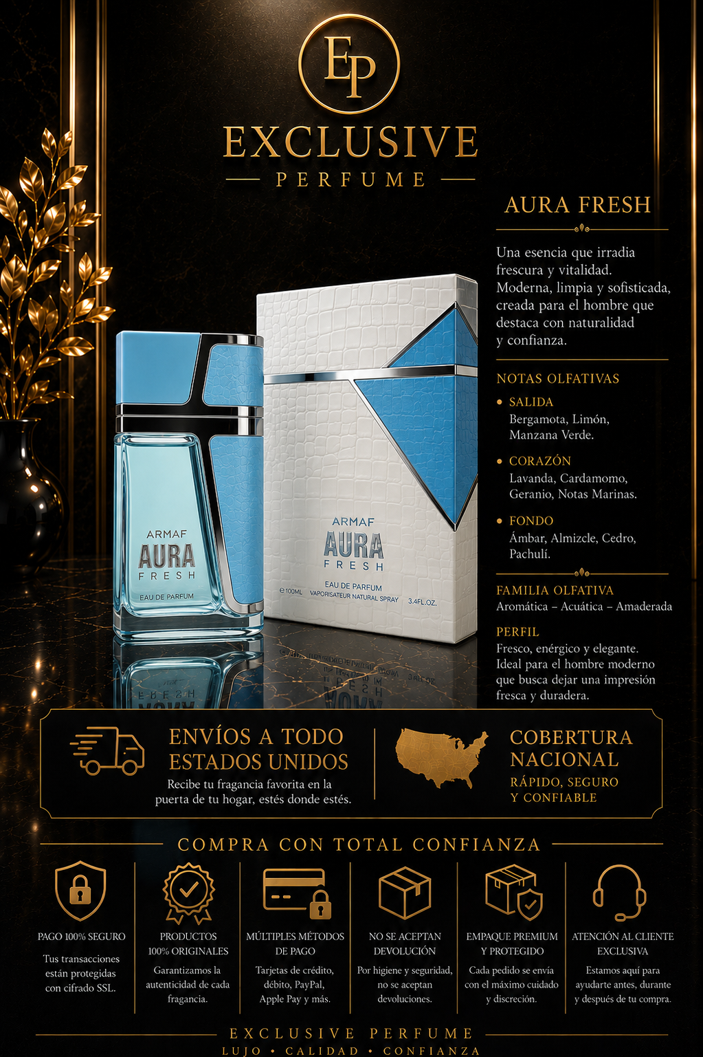 Armaf Aura Fresh Body Lotion 100ml