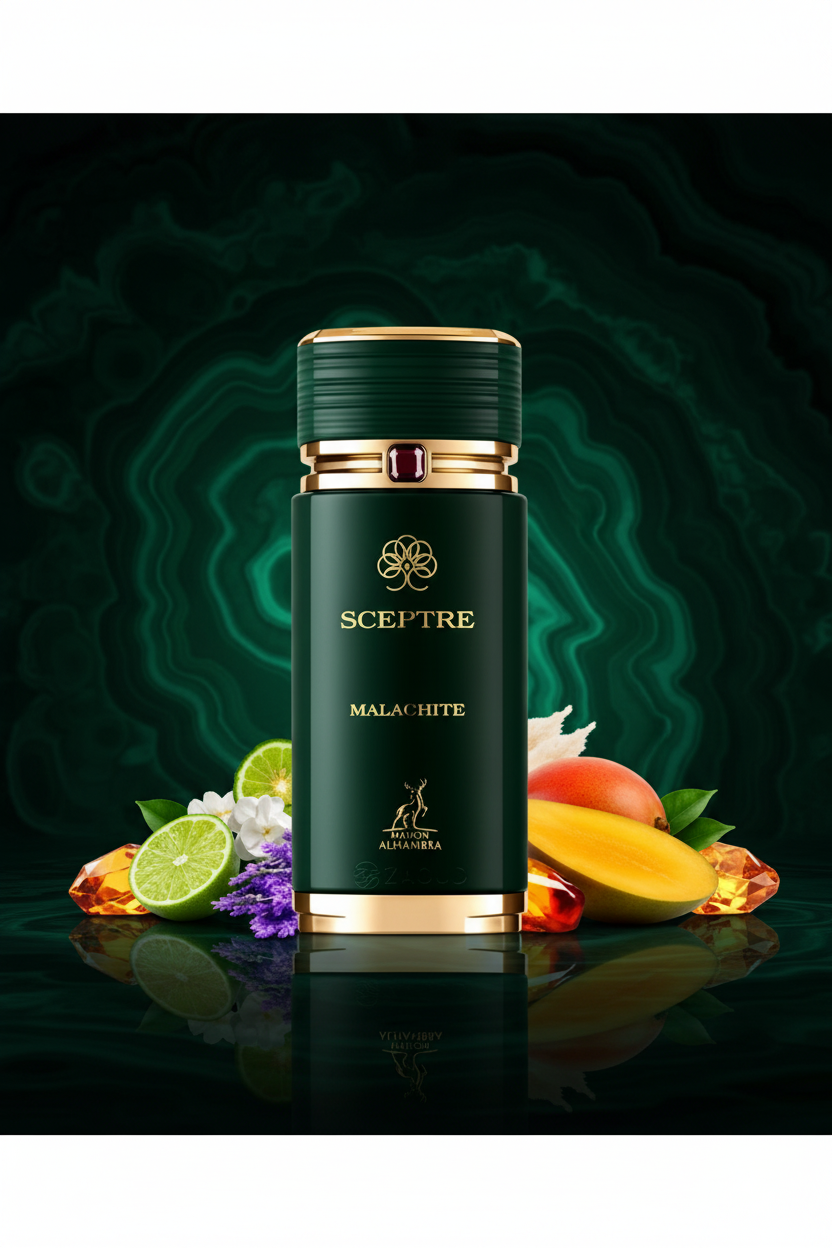 Sceptre Malachite - Con Mango